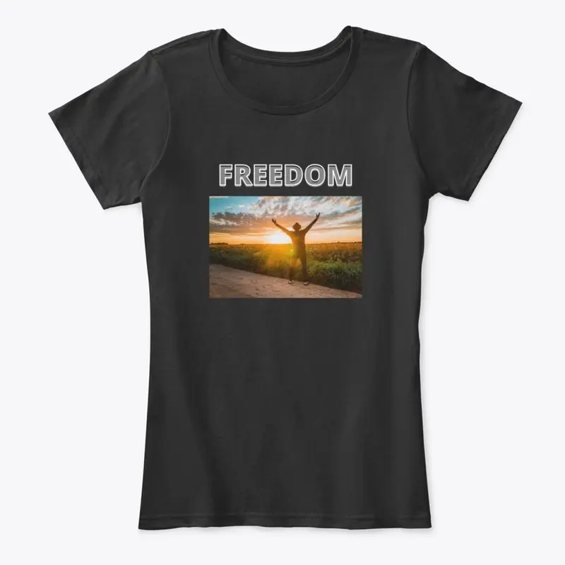 Freedom photo tee